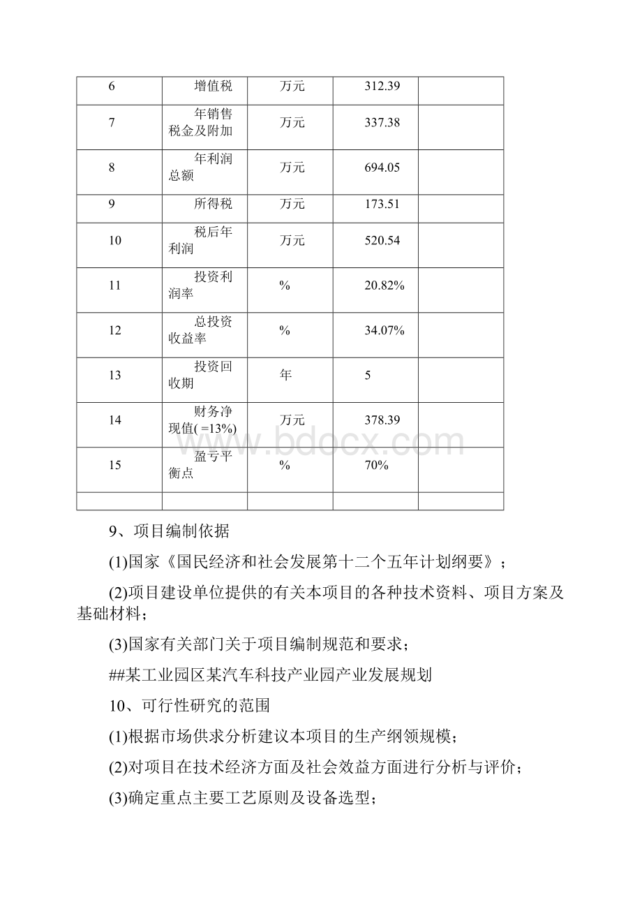 新建汽车车架和汽车座椅生产项目可行性研究报告.docx_第3页