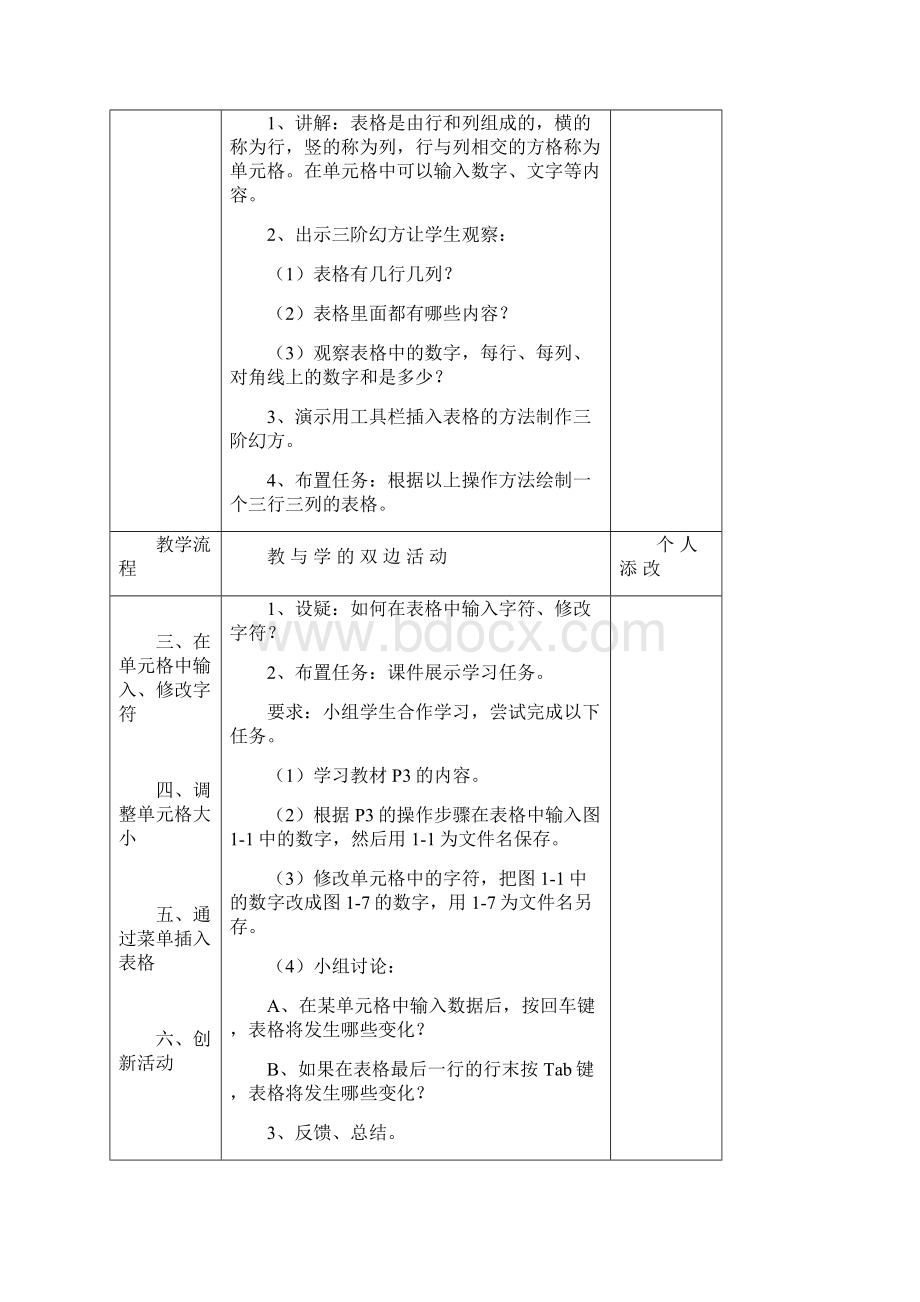 福建教育出版社新版小学信息技术教案四年级下册全册Word文档下载推荐.docx_第2页