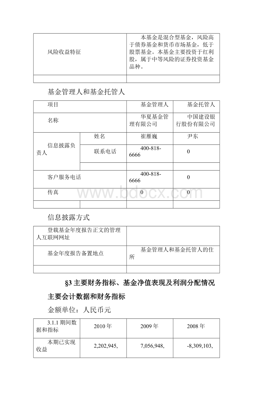 华夏红利混合型证券投资基金报告摘要.docx_第3页