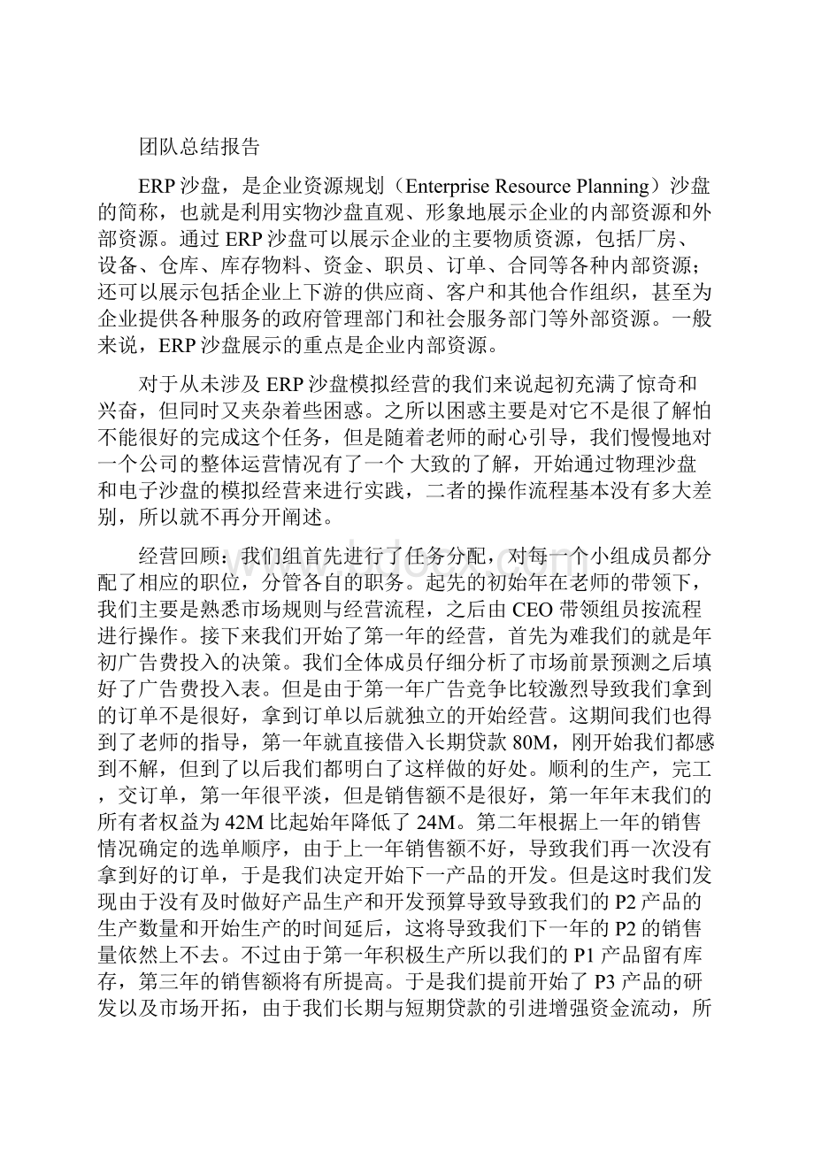 ERP经营总结报告模板.docx_第3页