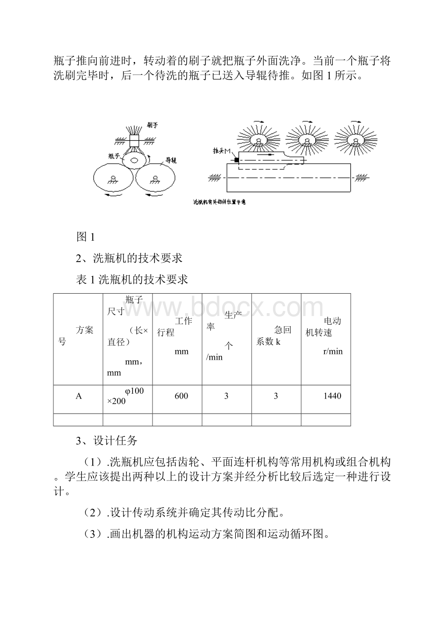 洗瓶机课程设计解读文档格式.docx_第3页