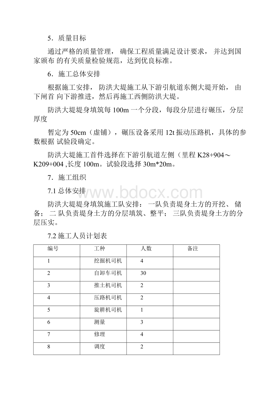 防洪大堤堤身填筑工程施工方案.docx_第2页