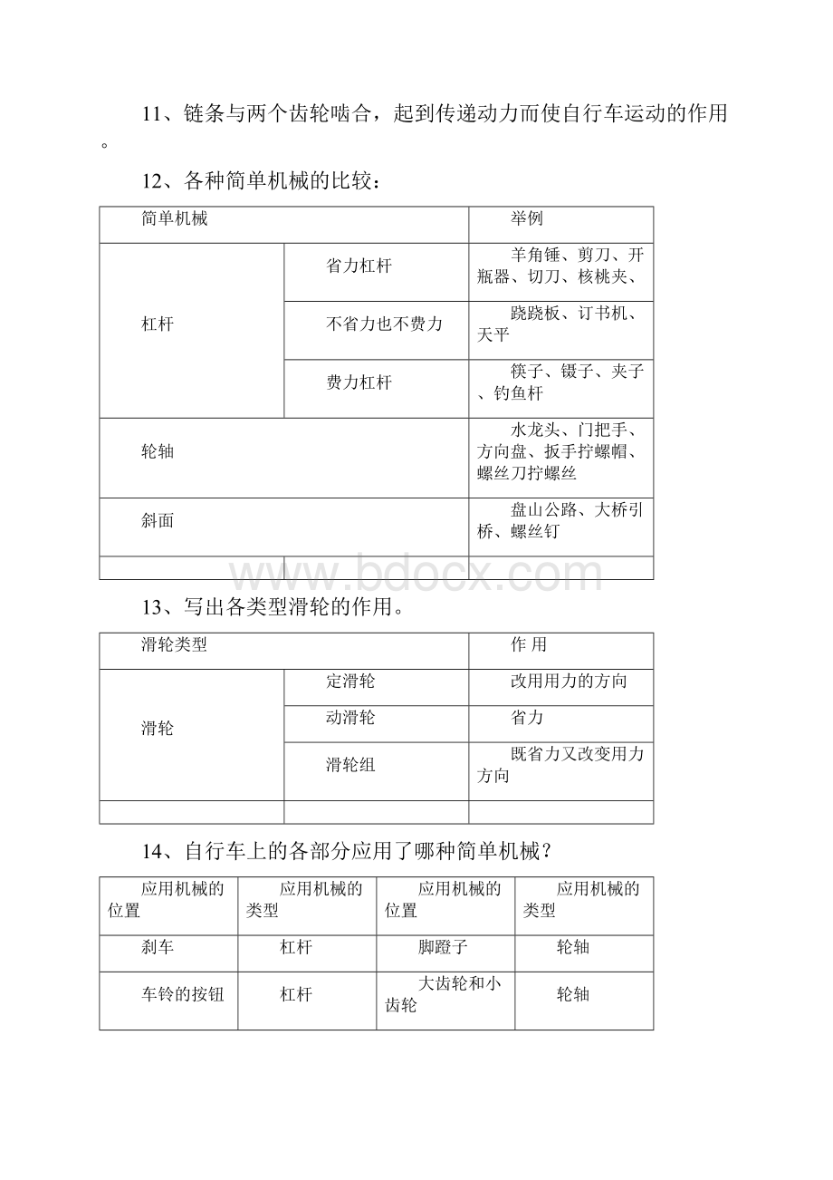 教科版六年级科学上册期末重点复习题文档格式.docx_第2页