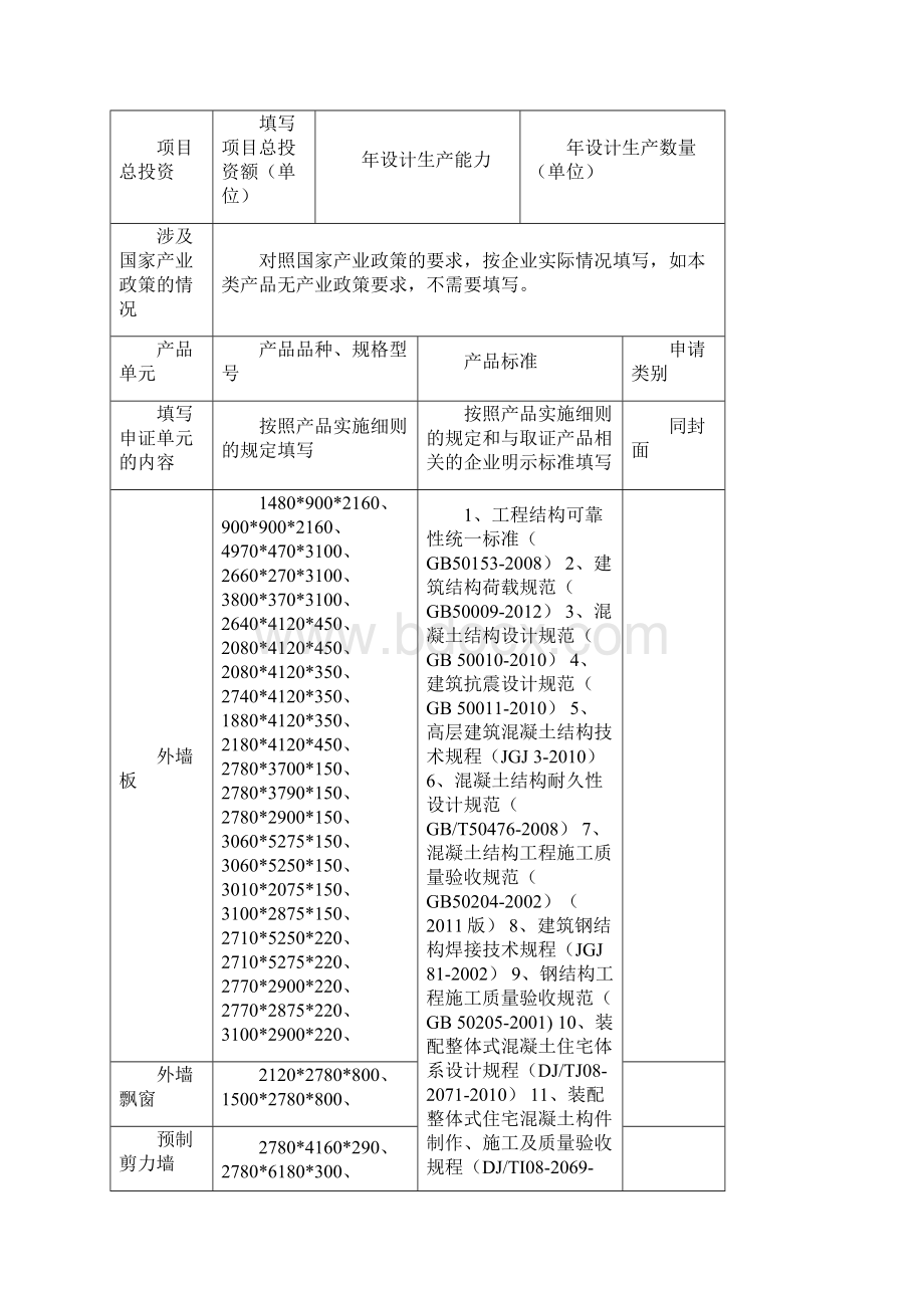 全国工业产品生产许可证申请书模板.docx_第3页