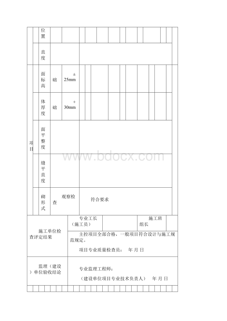 挡土墙检验批.docx_第3页