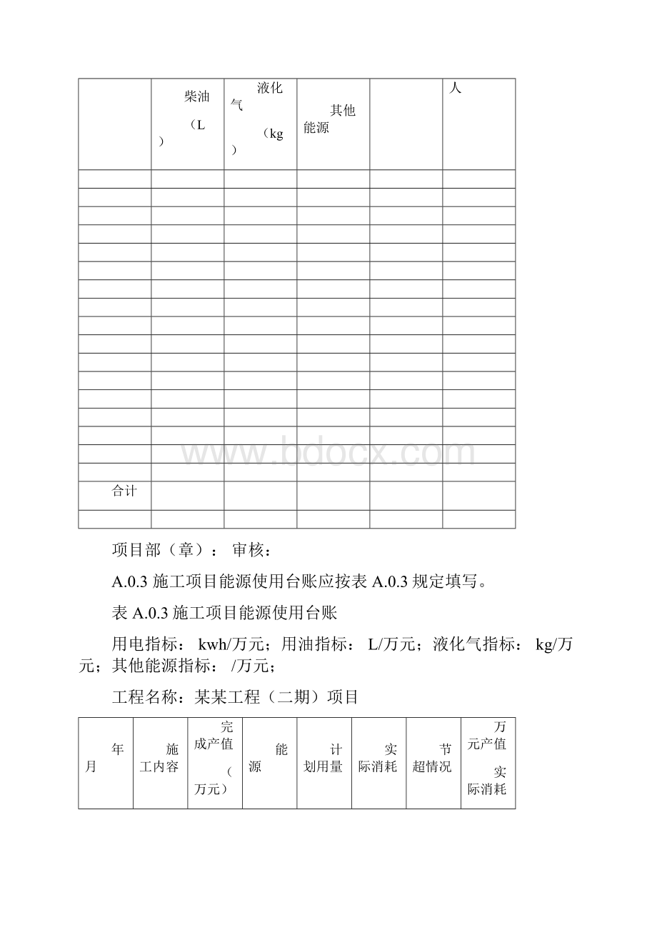 建设工程绿色施工管理规范全部表格绿色工地评选用.docx_第2页