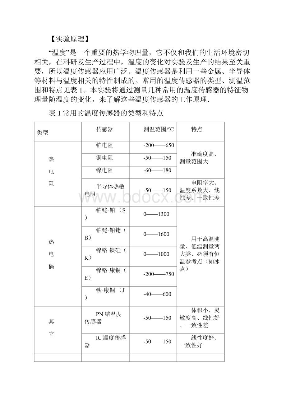 FDTTTA温度传感器温度特性仪Word下载.docx_第2页