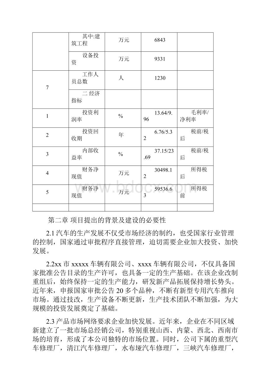 XX载重汽车工业园工程建设项目可行性研究报告.docx_第3页