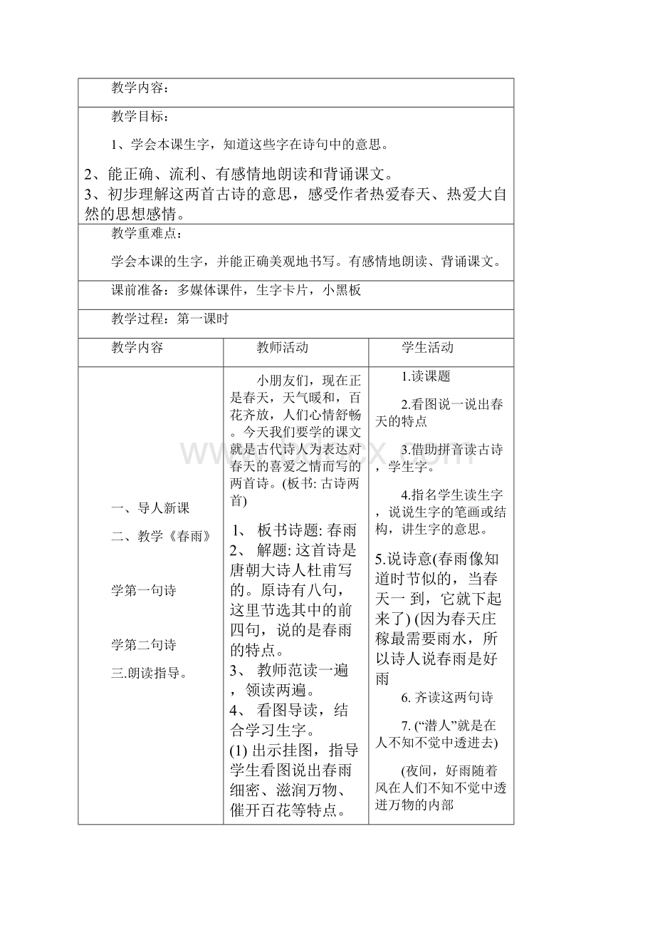 苏教版二年级语文下册第二单元教案.docx_第2页