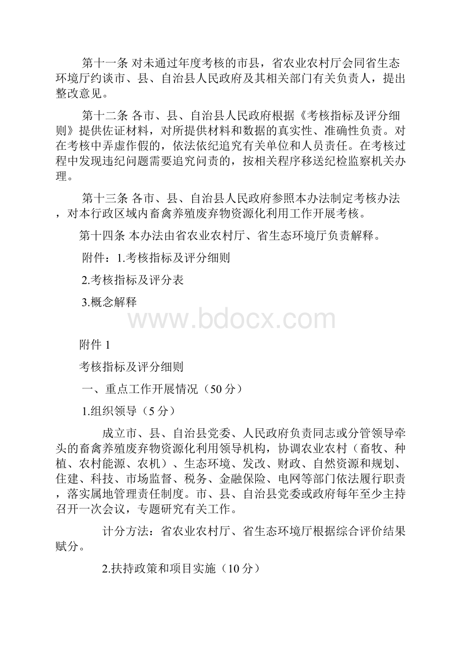 海南省畜禽养殖废弃物资源化利用工作考核办法.docx_第3页