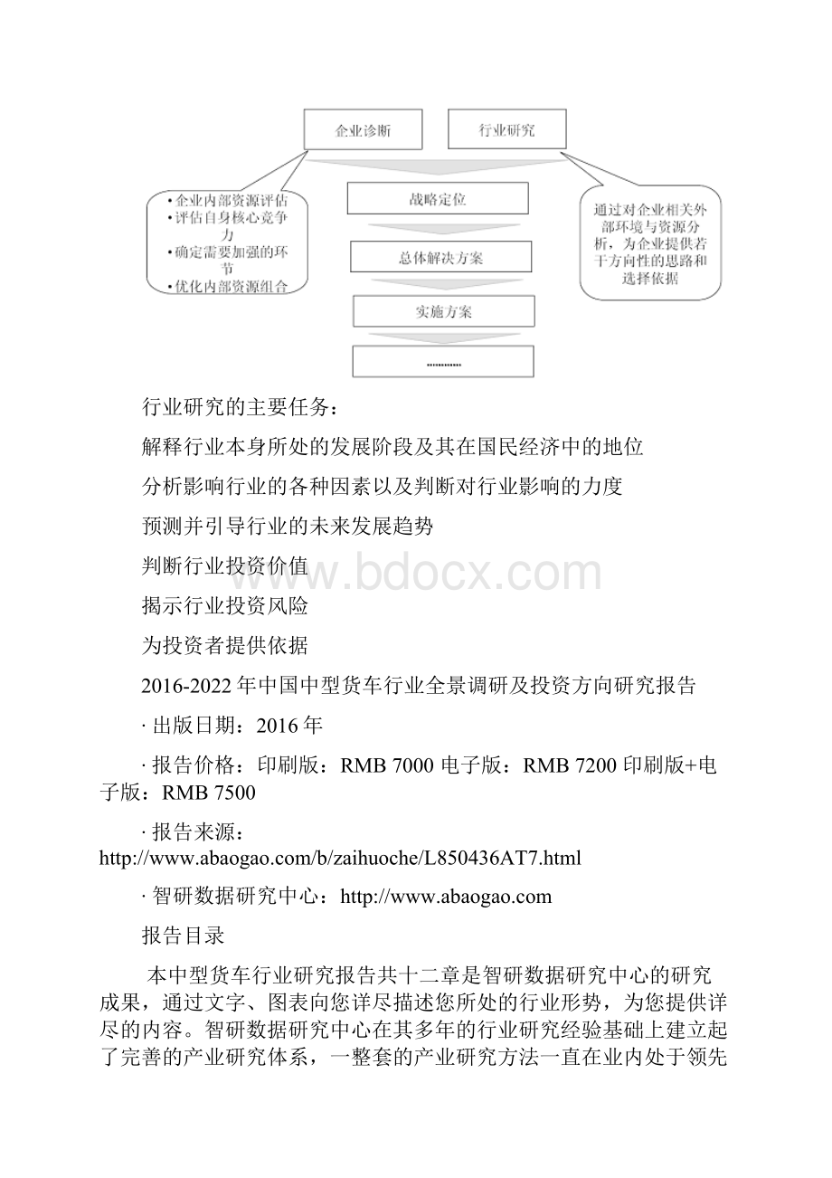 中国中型货车行业全景调研及投资方向研究报告Word文档格式.docx_第3页