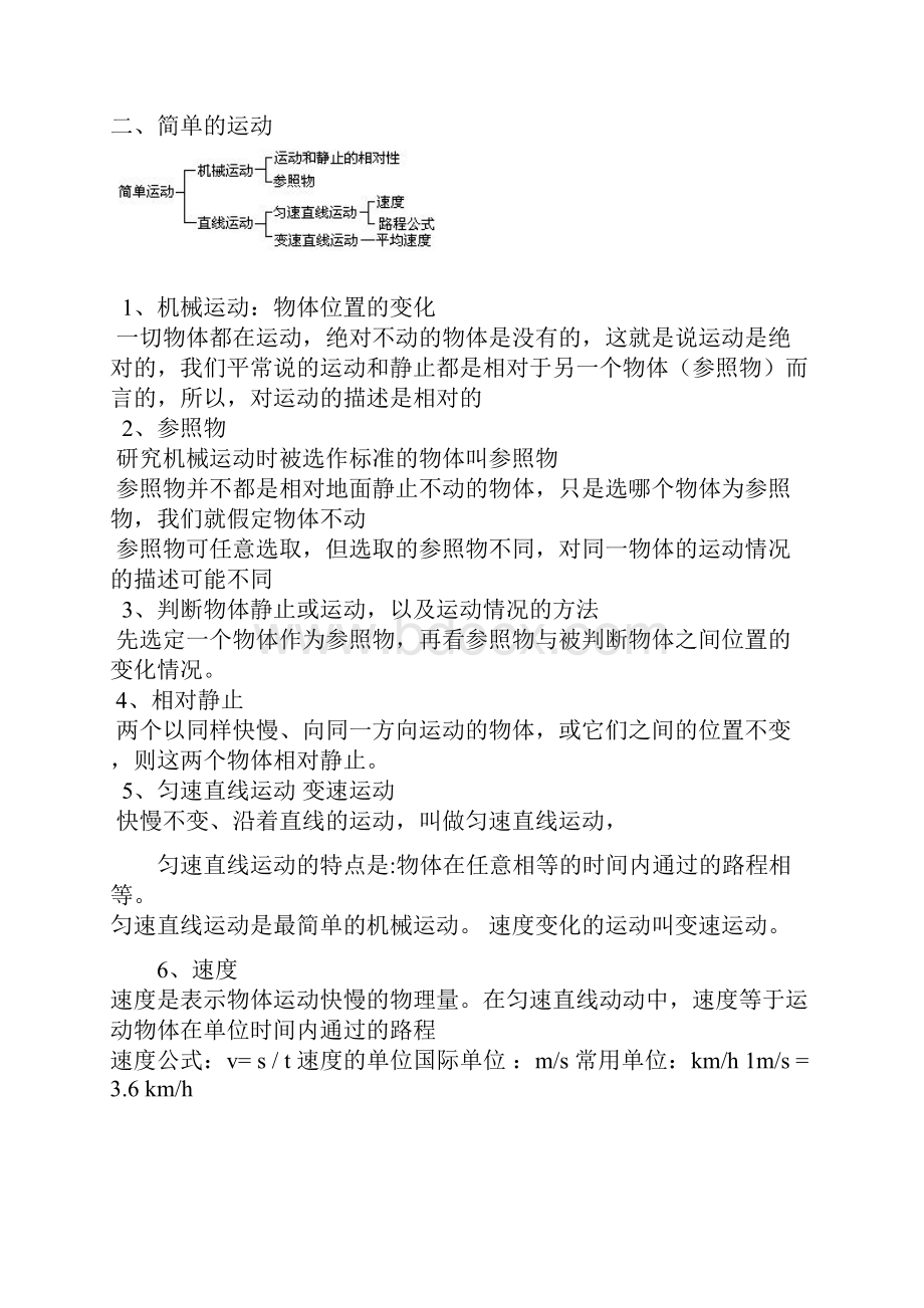 初中物理常考知识点总结Word文档格式.docx_第2页