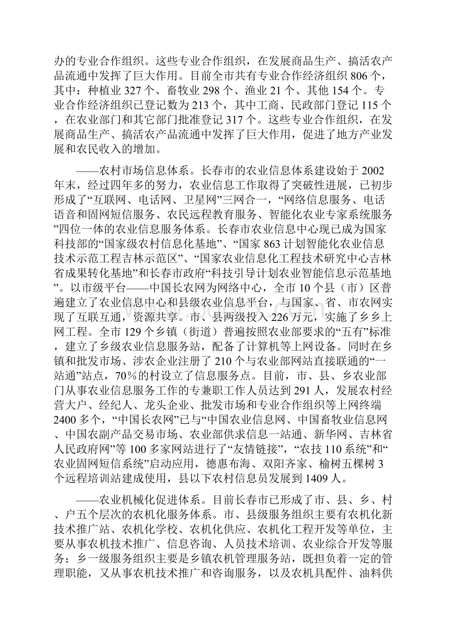 长春市三农服务业发展报告.docx_第3页