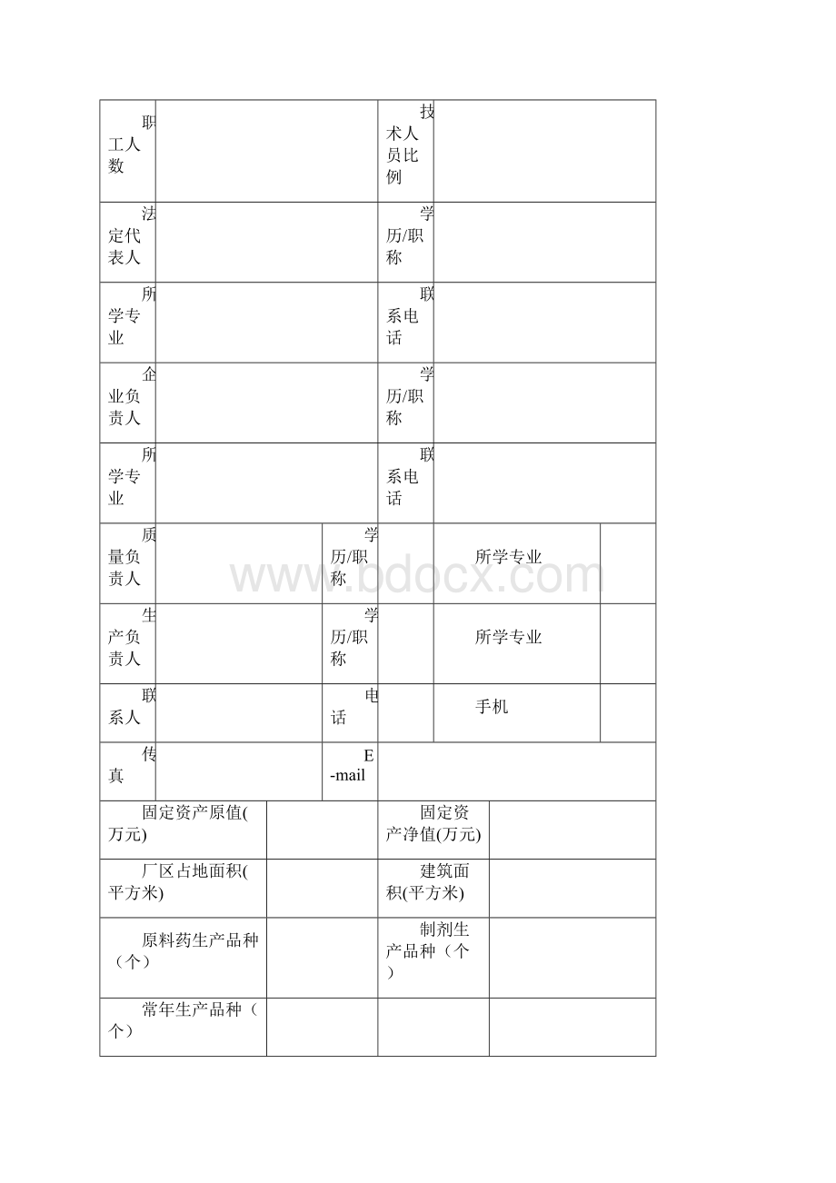 兽药GMP检查验收相关表格文档格式.docx_第3页