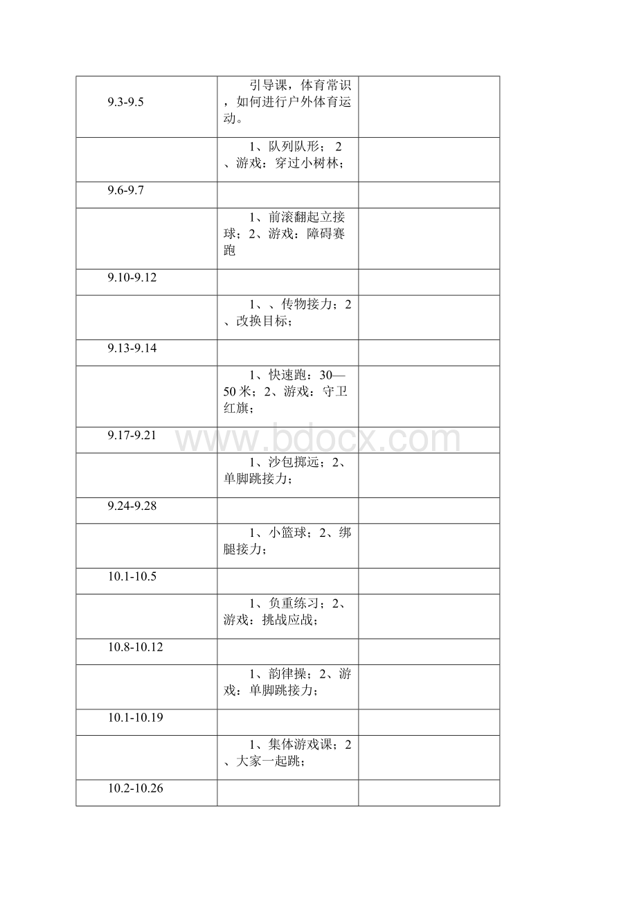 小学四年级下册体育教案全册1.docx_第3页