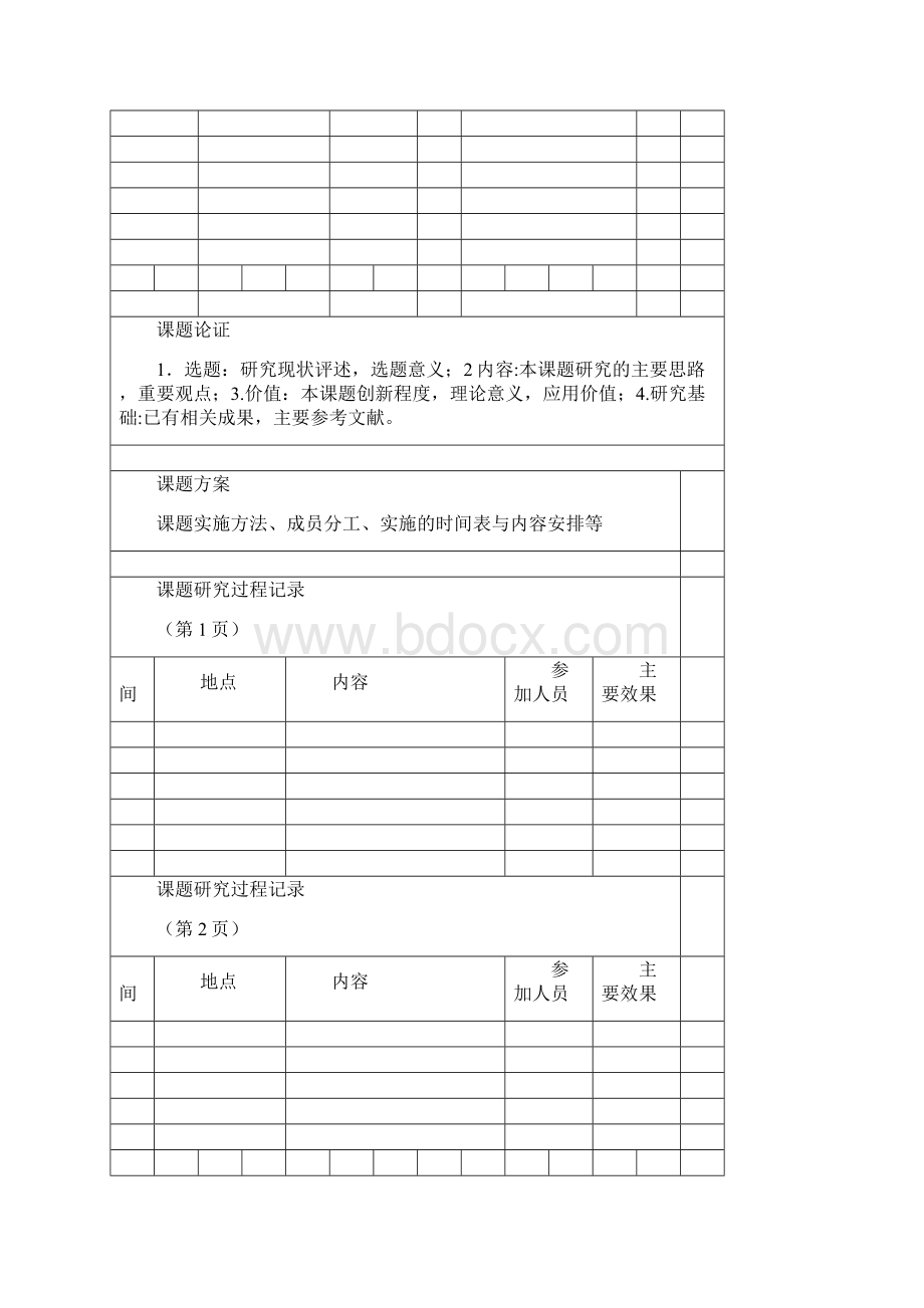 丽水市教研类课题记载册.docx_第2页