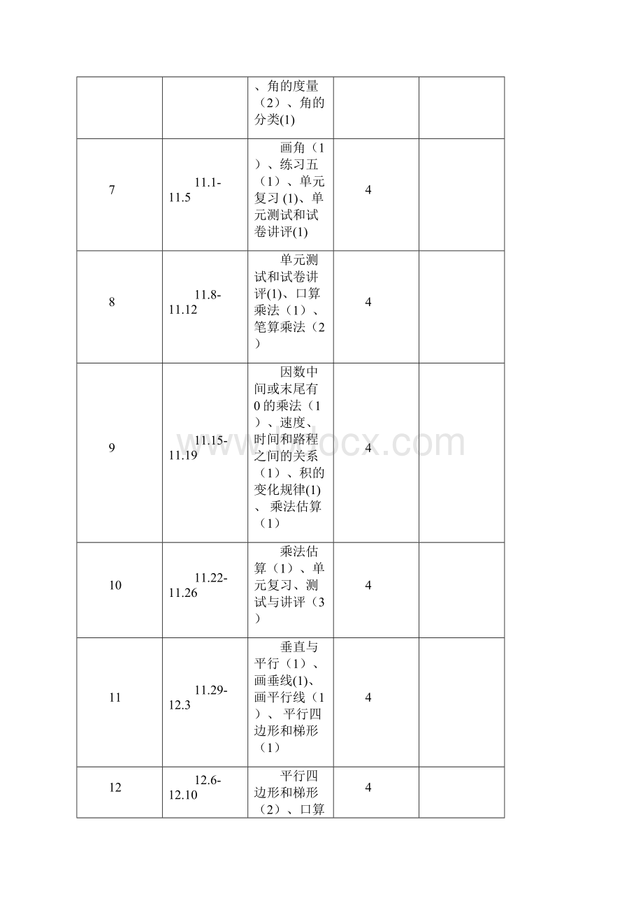 人教版小学数学第7册第一单元教案Word文件下载.docx_第2页