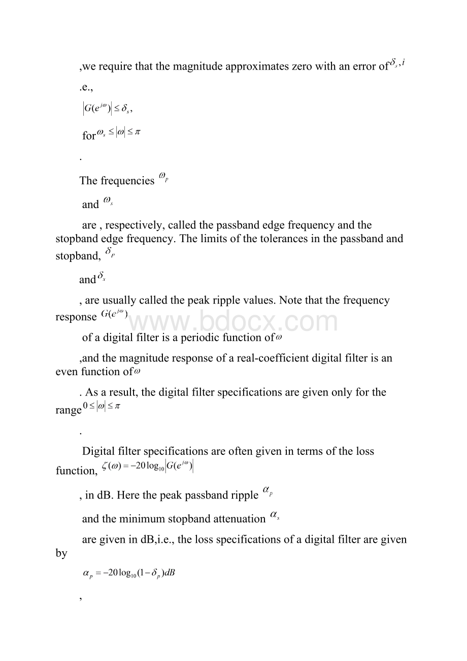 matlab滤波器外文翻译外文文献英文文献IIR数字滤波器的设计.docx_第3页