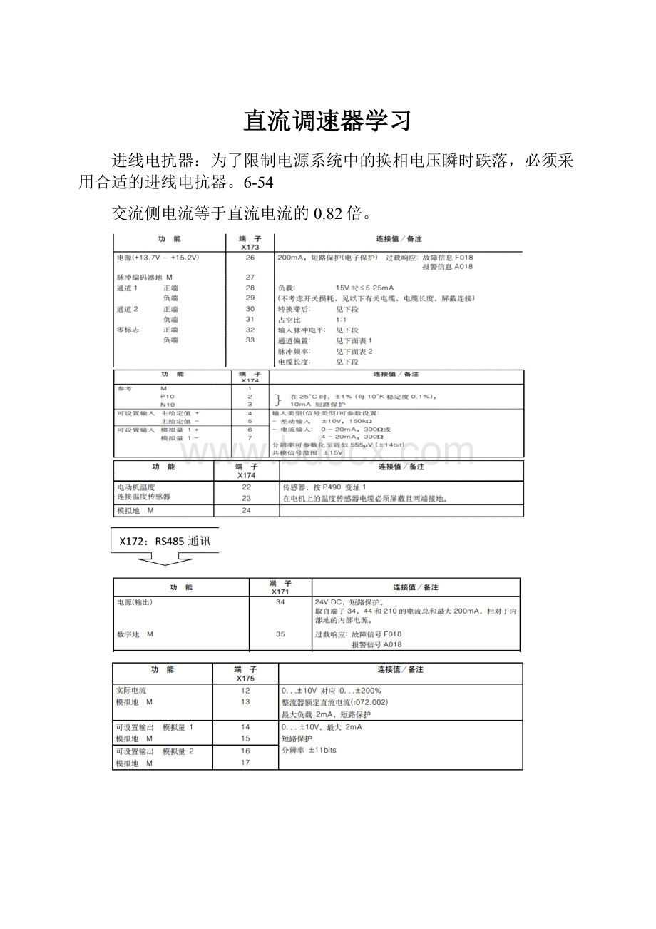 直流调速器学习Word文件下载.docx_第1页