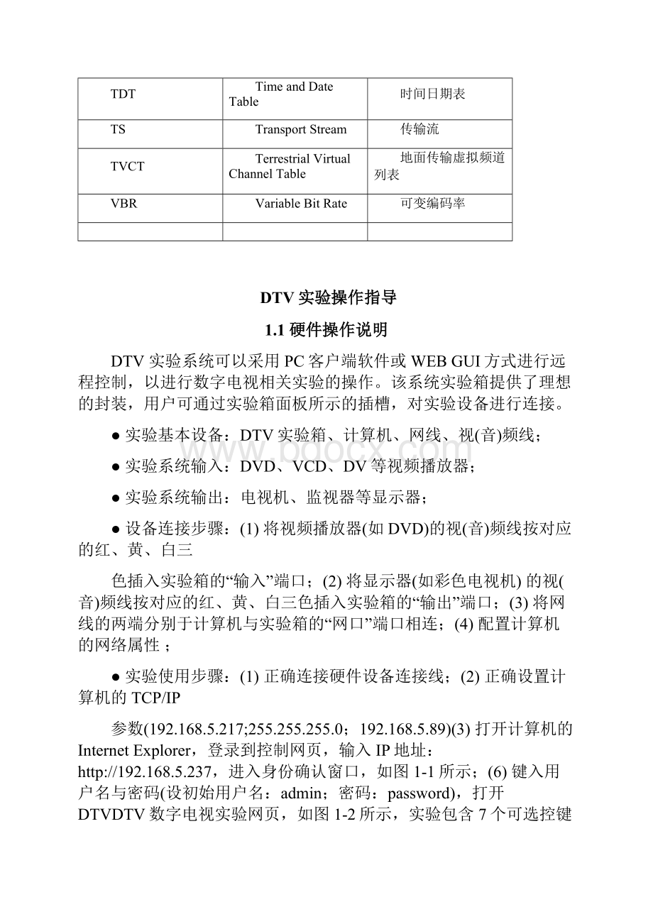 数字电视系统综合实验 实验指导书.docx_第3页