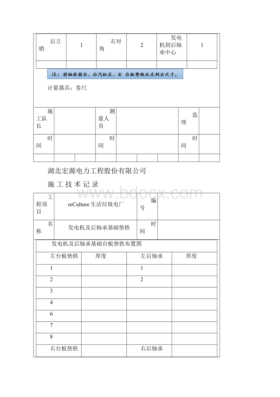 1汽轮机安装记录要点.docx_第3页