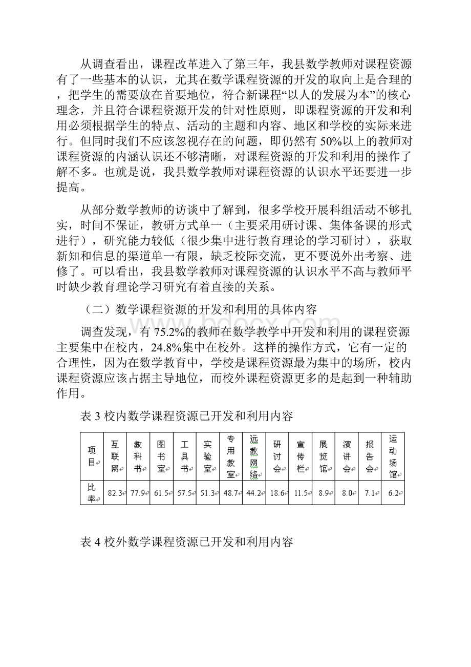 关于我县初中数学课程资源开发和利用CWord格式文档下载.docx_第3页