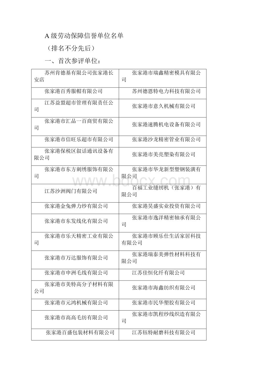 张家港A级劳动保障信誉单位.docx_第2页