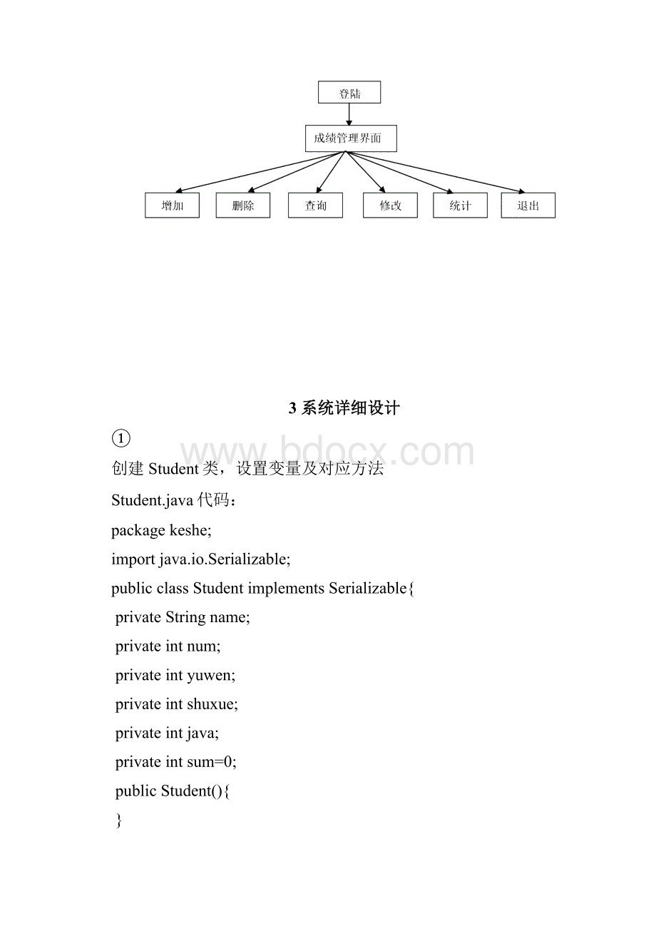 利用java语言制作学生成绩管理系统.docx_第2页