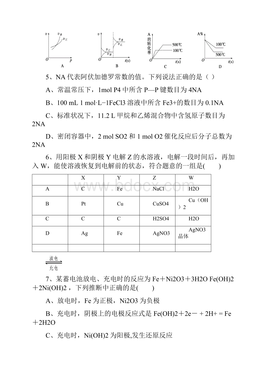 最新1718学年下学期高二期末考试化学试题附答案 1.docx_第2页