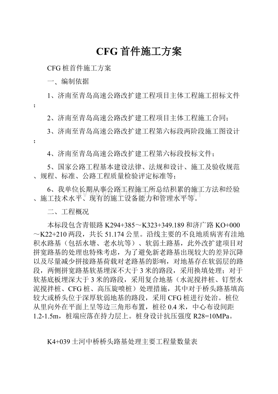 CFG首件施工方案.docx