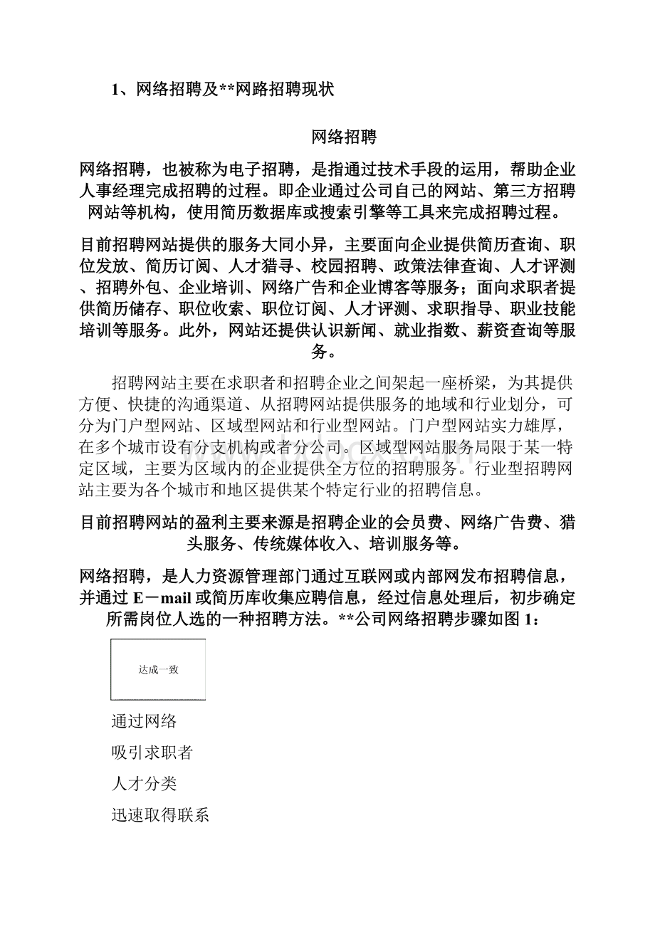 网络招聘的问题的对策文档格式.docx_第2页