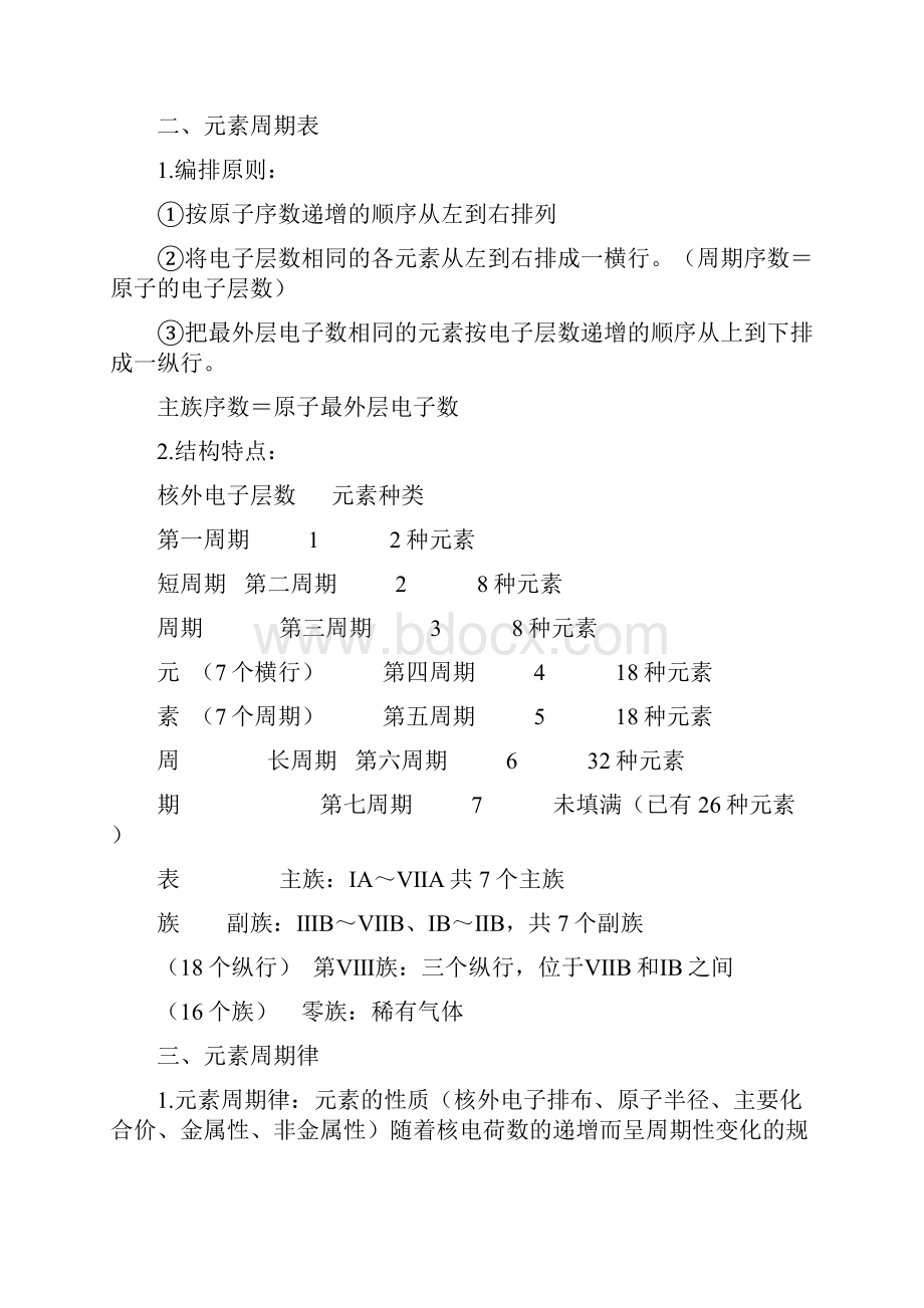 高中化学必修二知识点归纳总结Word文档格式.docx_第2页