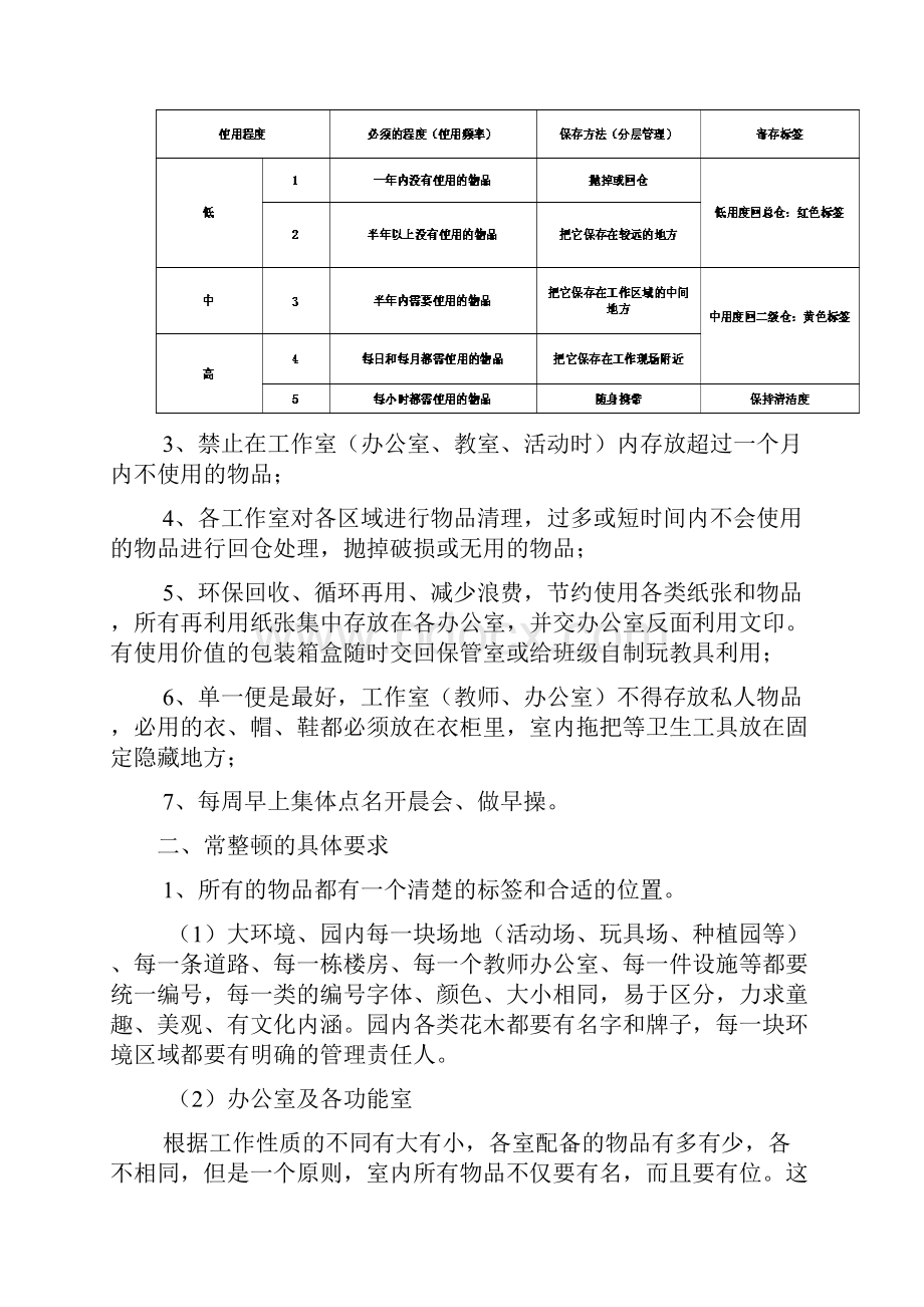 幼儿园五常法管理.docx_第3页