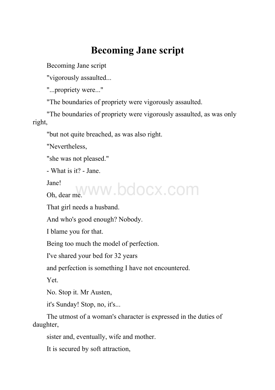 Becoming Jane script.docx_第1页