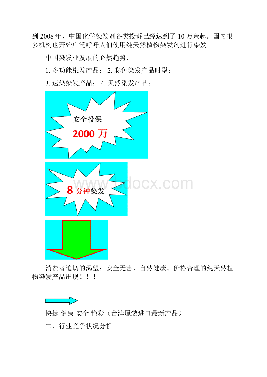 最新艳彩染发产品上市推广营销策划方案文档格式.docx_第3页