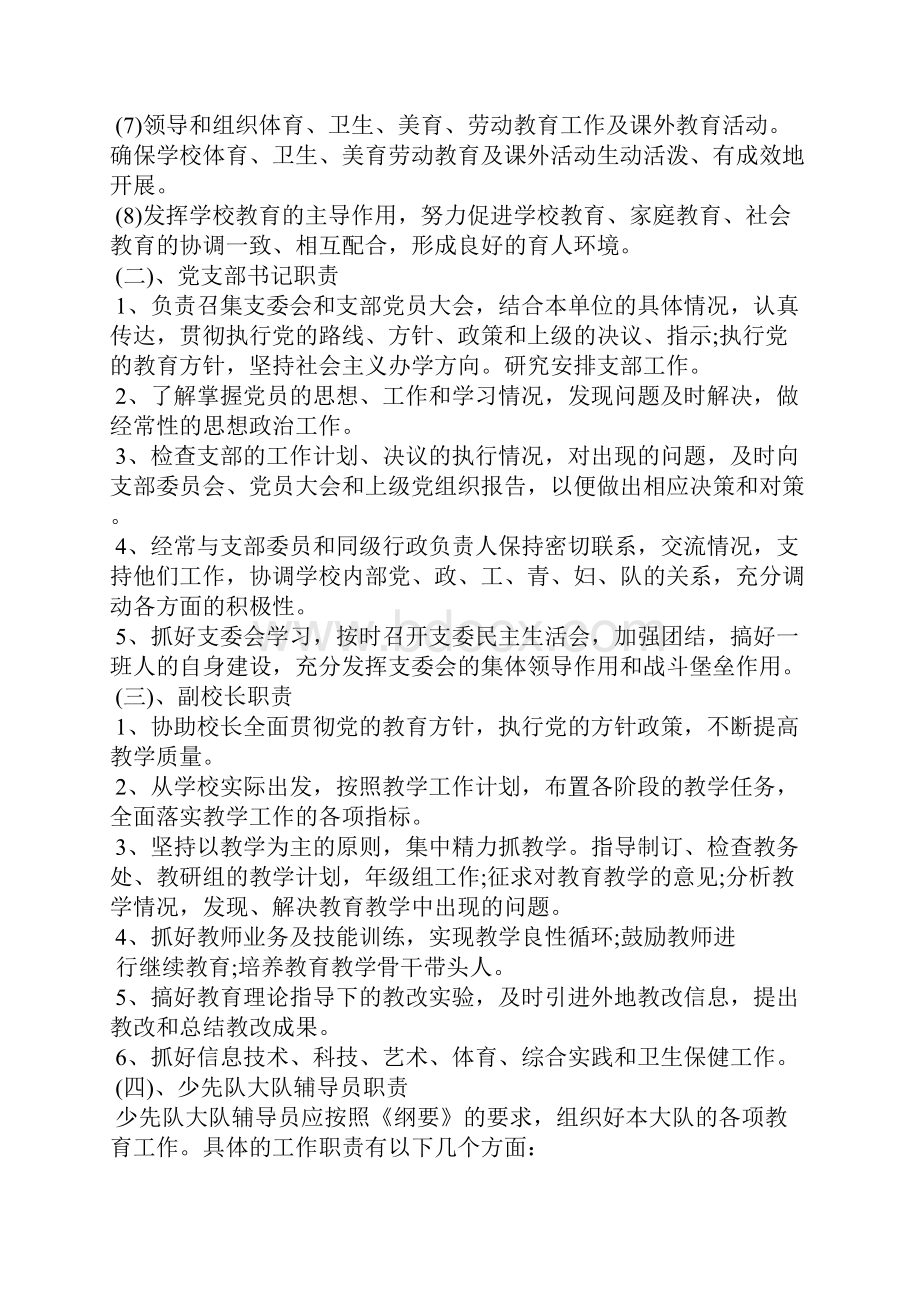 小学副校长工作职责Word格式文档下载.docx_第2页