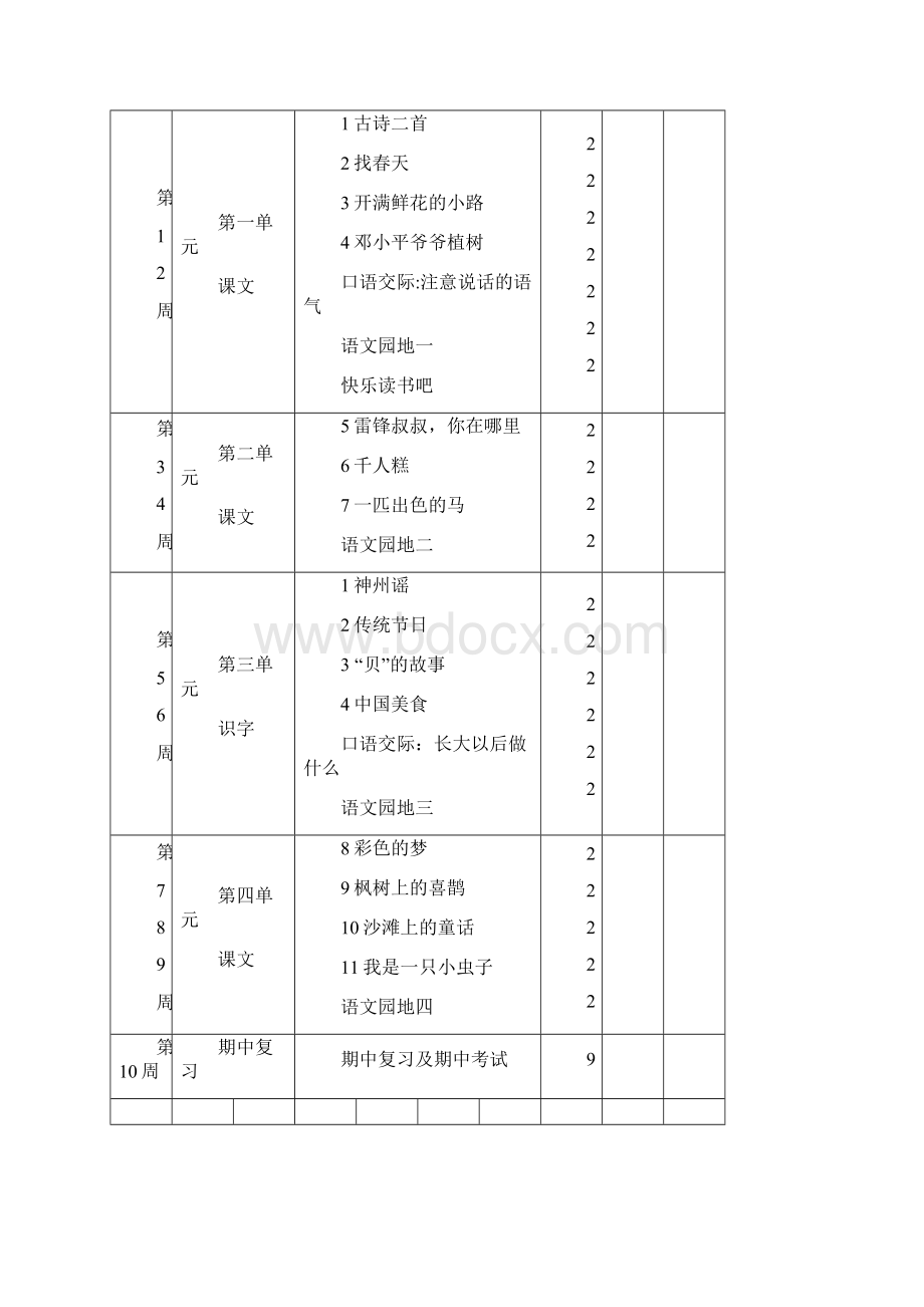 部编人教版二年级下册语文全册教案 新教材.docx_第2页