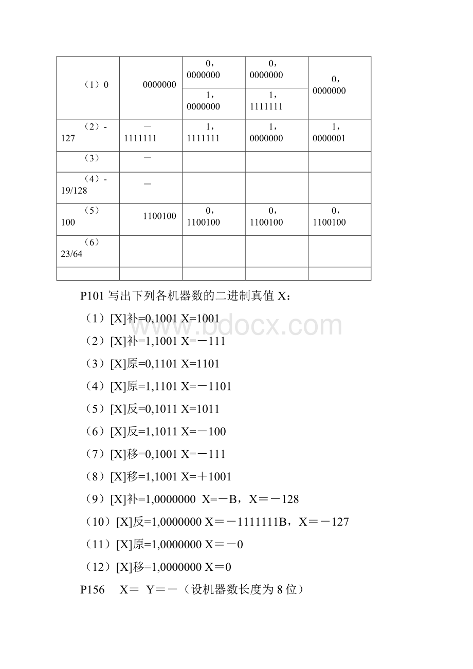 计算机组成原理与系统结构课后作业答案.docx_第2页