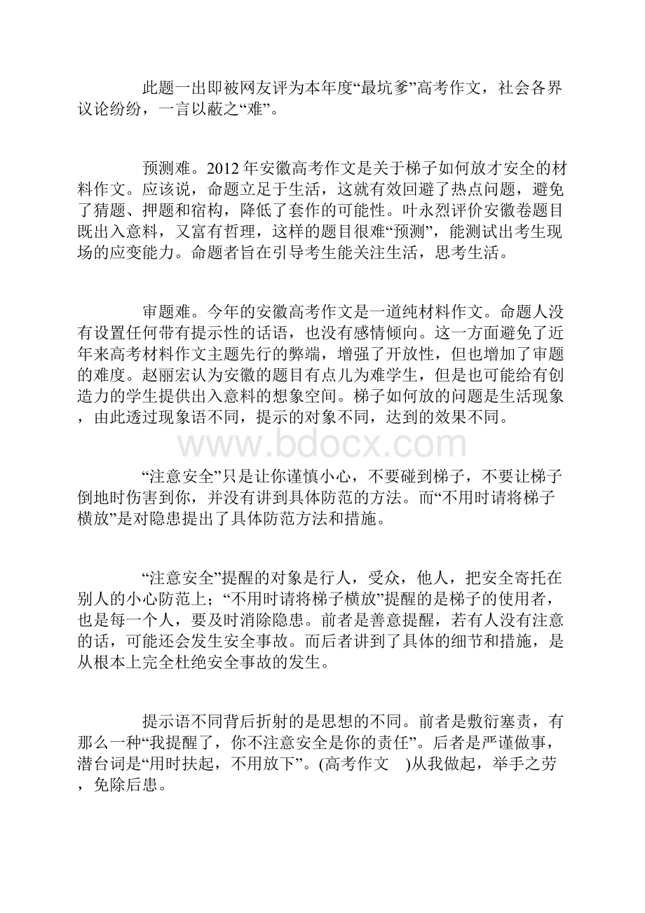 高考作文安徽卷全解析.docx_第2页