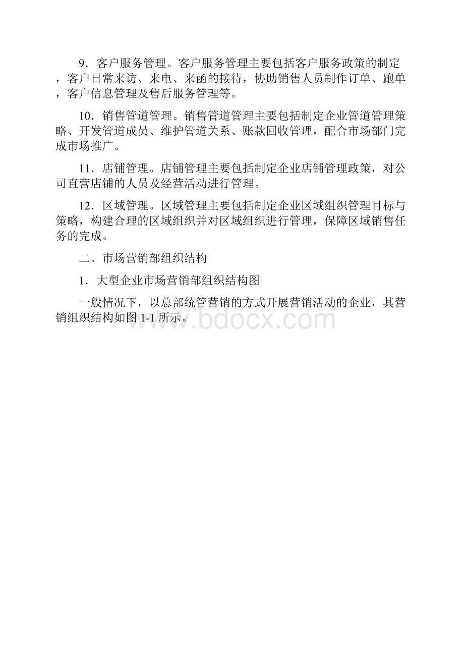 市场营销部组织结构责权Word格式文档下载.docx_第2页