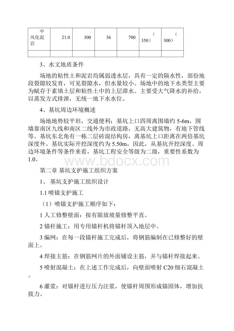 物业项目基坑支护设计及施工组织方案.docx_第2页