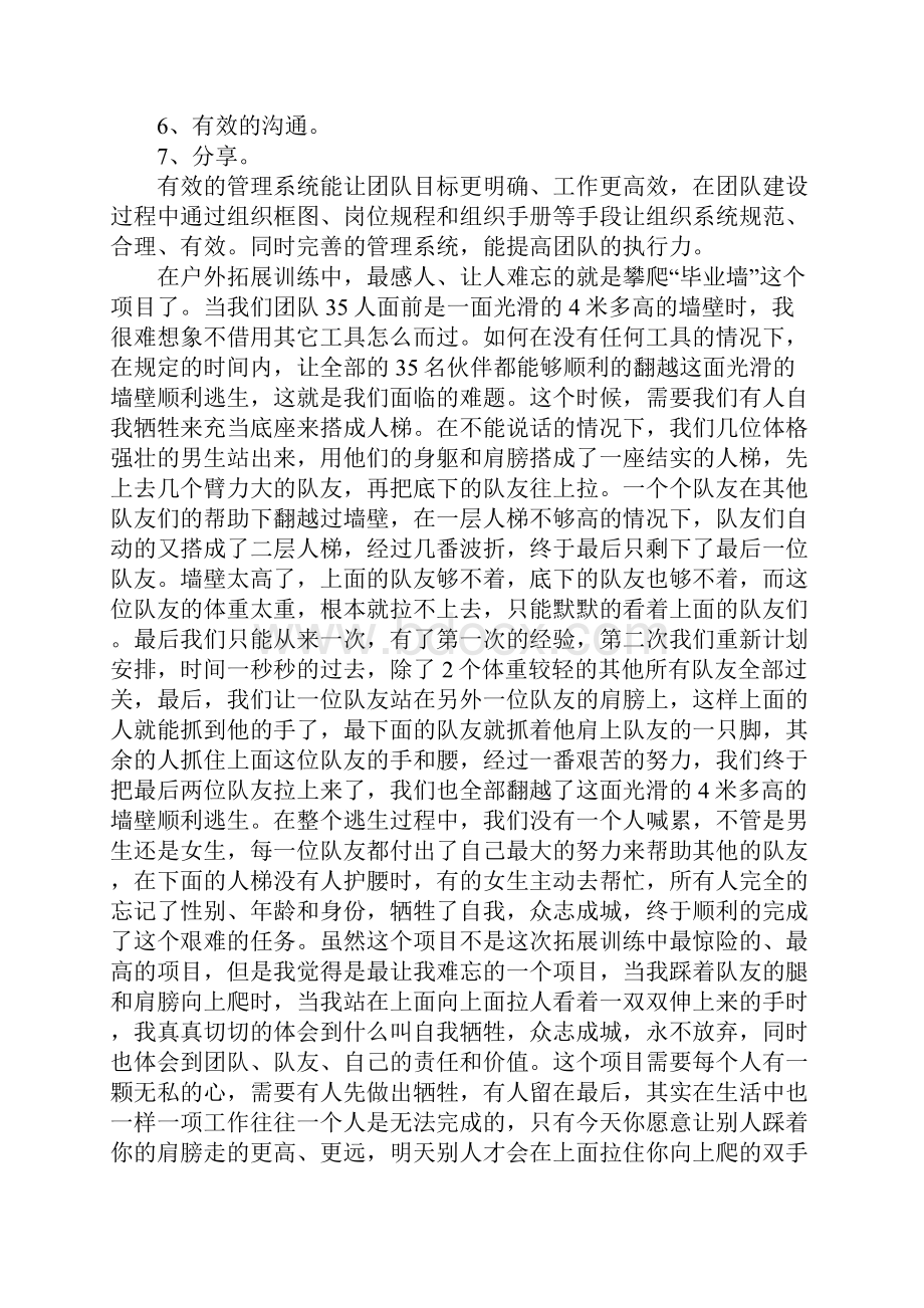 团队管理的培训心得总结.docx_第2页