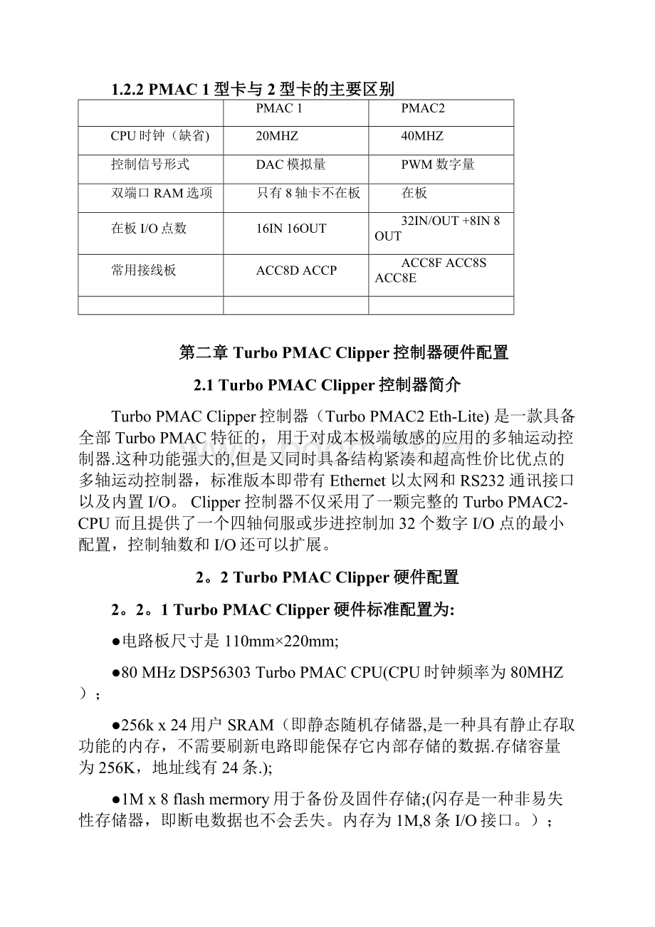 PMAC多轴运动控制卡学习硬件.docx_第2页