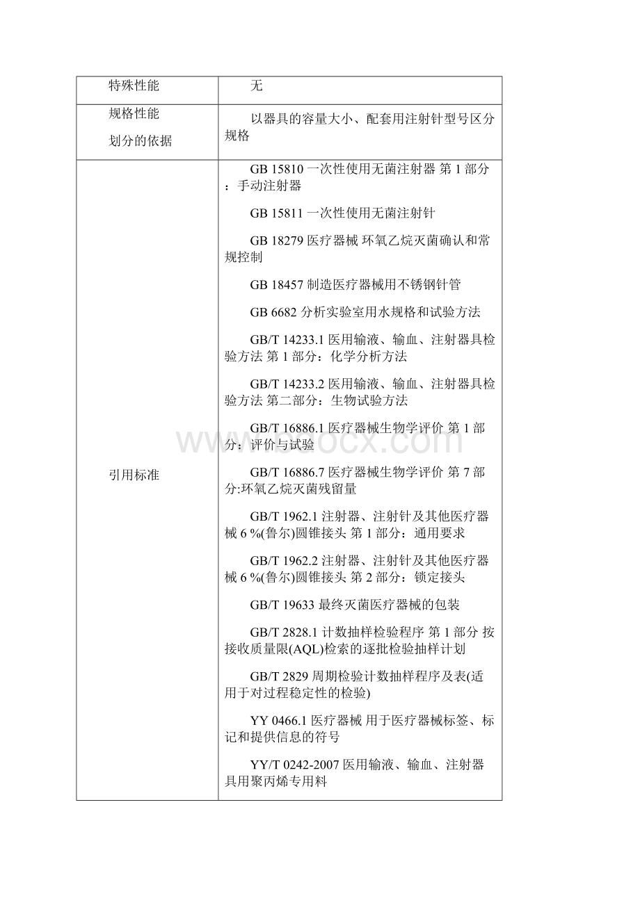 产品技术报告一次性使用无菌注射器 带针.docx_第3页