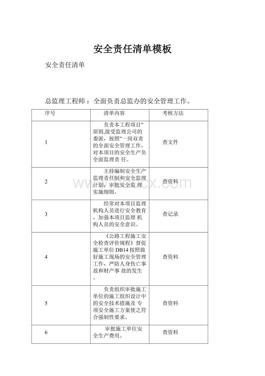 安全责任清单模板.docx