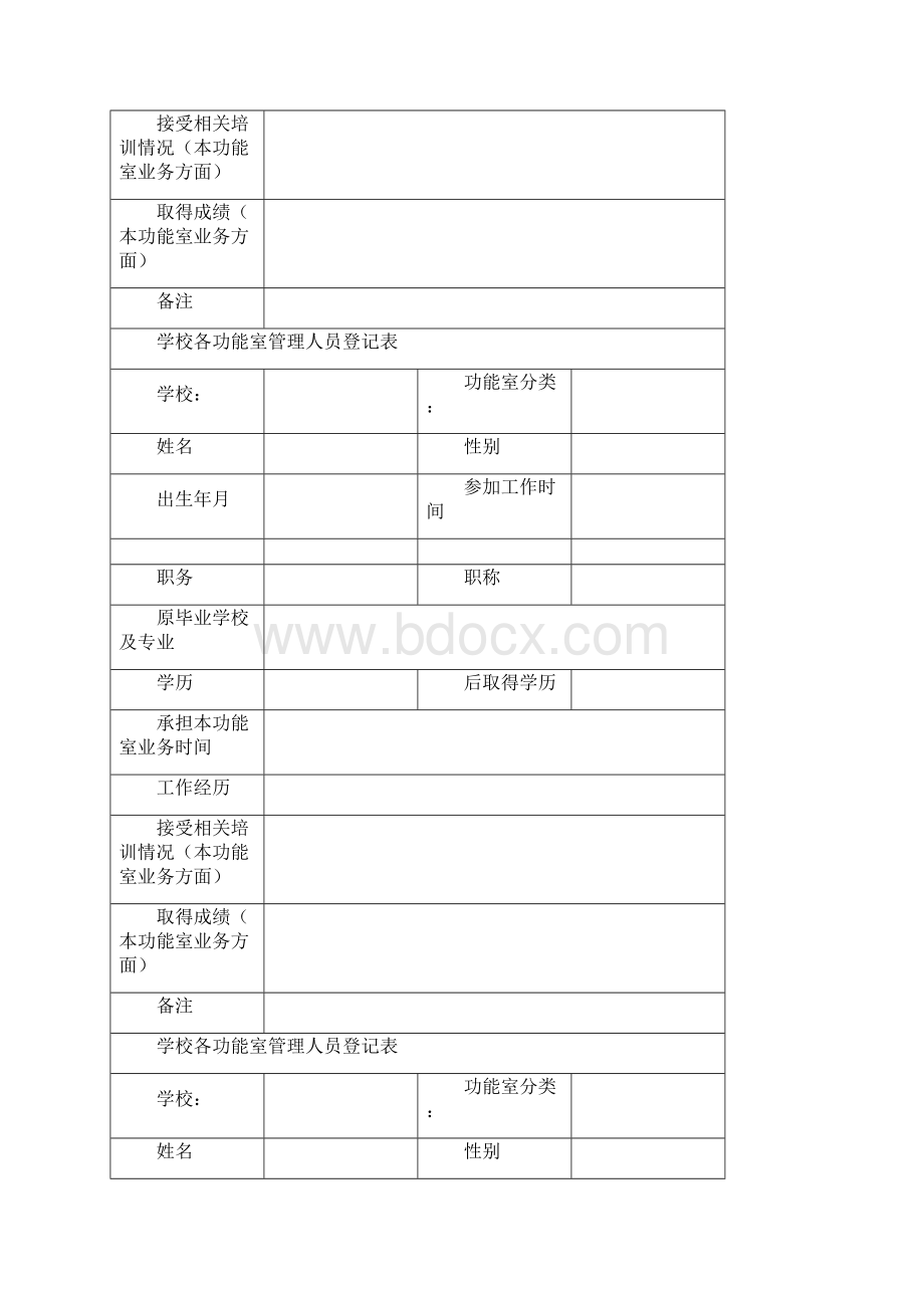 学校各功能室管理人员登记表.docx_第3页