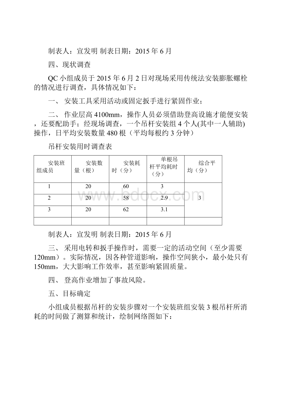 提高天花吊杆施工效率QC.docx_第3页