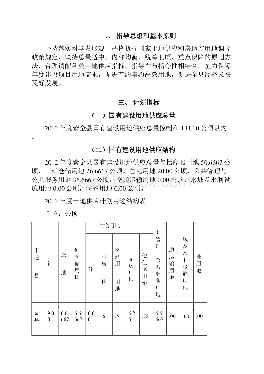 紫金度国有建设用地供应计划.docx_第2页