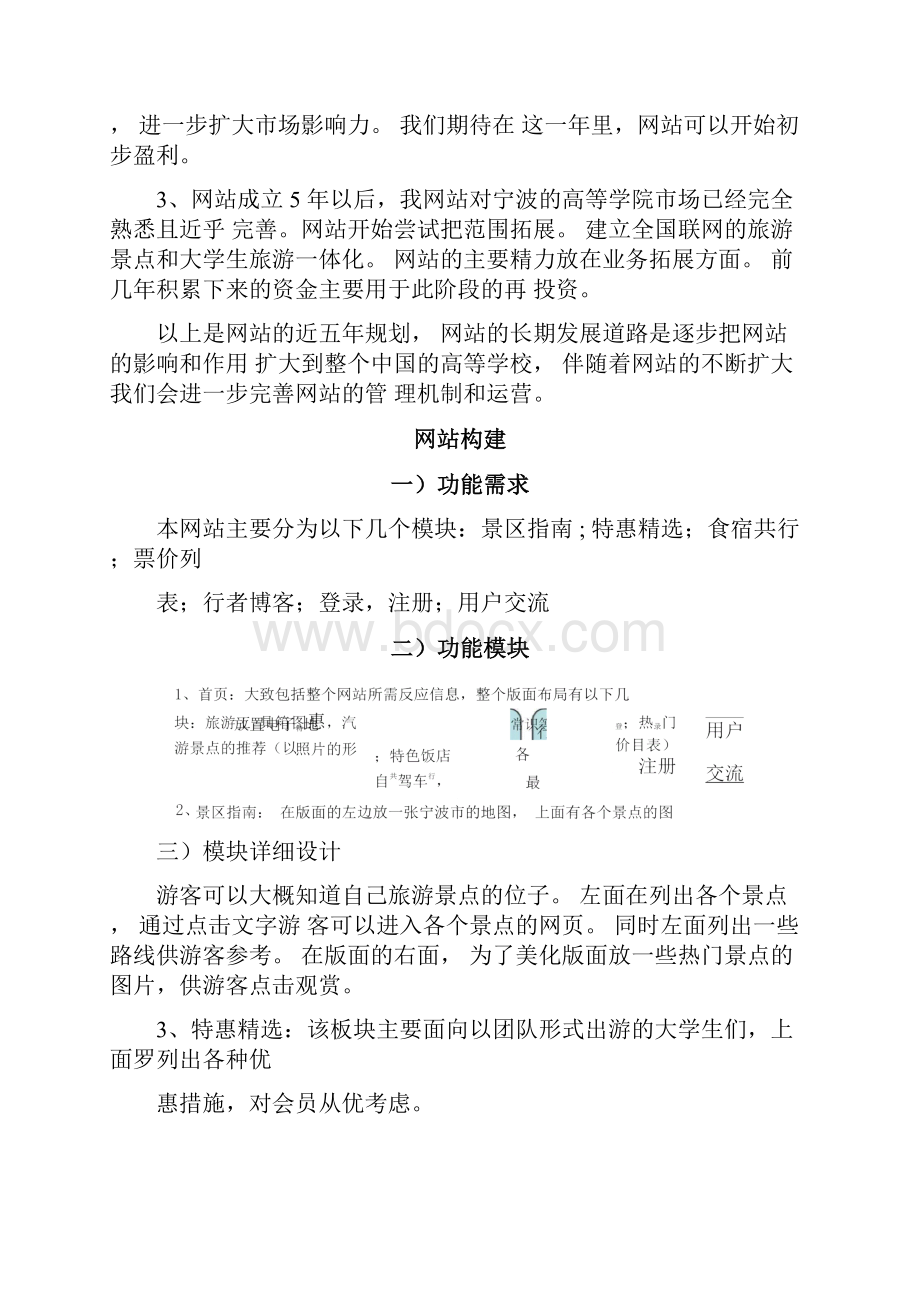 大学生旅游网创业计划书.docx_第3页