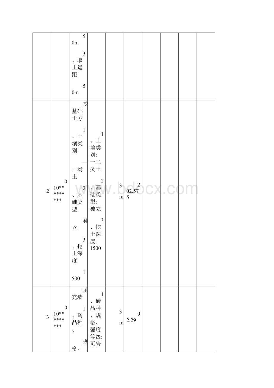 招标文件工程量清单附表一.docx_第3页